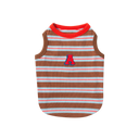 'A' Stitch Sleeveless · Brown
