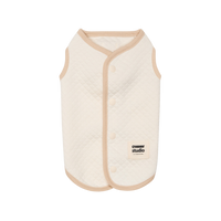 Quilted Vest · Back Button Style
