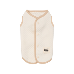 Quilted Vest · Back Button Style