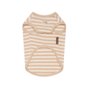 Simple Sleeveless · Thick Beige Stripe